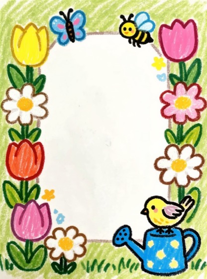 Motivrahmen Frühling & Ostern